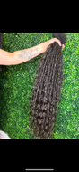 Small Bohemian Locs (Waist length)